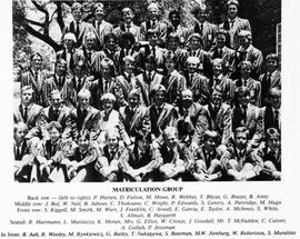 1985 Matriculation Group