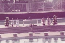 1982 Feast of Blessed Marcellin Champagnat Founder of the Marist Brothers with Father Plesters an...