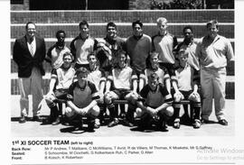 2002 First XI Soccer Team