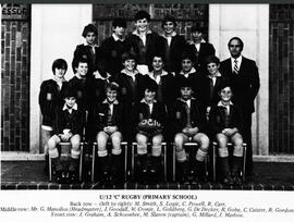1979  U12 C Rugby Team (Primary School)