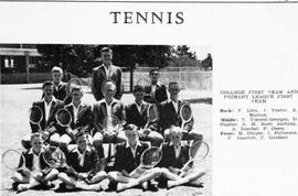1956 Tennis Team