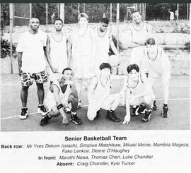 1997 Senior Basketball Team
