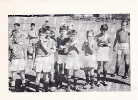 1963 Soccer Half-time.