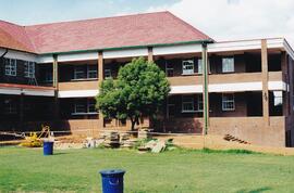 1999  Champagnat Hall under construction