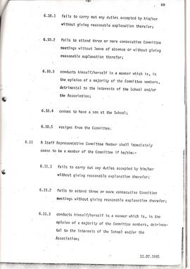 1985 St David's College (Marist Brothers) Inanda Parent Teacher Association. Proposed Amended Con...