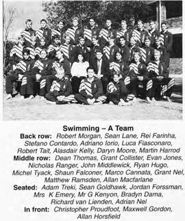 1996 A Swimming Team