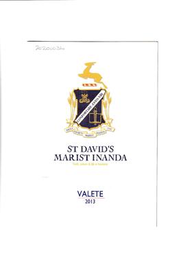 2013 St David's Marist Inanda Valete