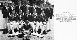 1956 Cricket 1st XI