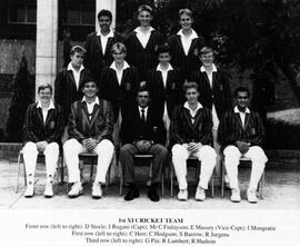 1991 Cricket 1st XI