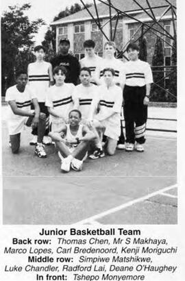 1996  Junior Basketball Team