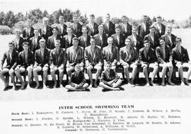 1959 Inter School Swimming Team