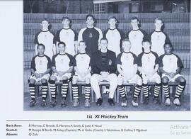 2009 1st XI Hockey Team