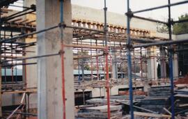 1999  Champagnat Hall under construction
