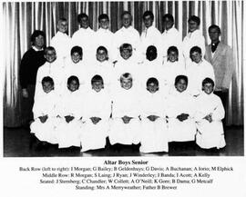 1989 Senior Altar Boys