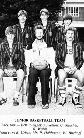 1980  Junior Basketball Team