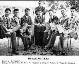 1962 Debating Team