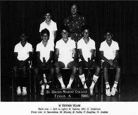 1985 Junior A Tennis Team