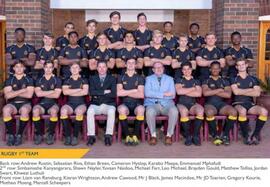 2018 Rugby First XV
