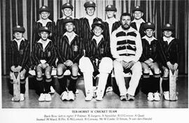 1987 Ter Horst Cricket Team