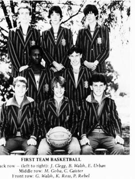 1983 First Team Basketball