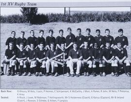 2008 Rugby First XV