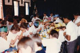 1988 Grade 7 farewell lunch in the Old Hall