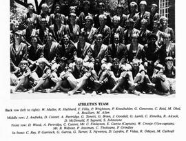 1985 Athletics Team