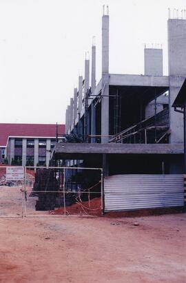 1999  Champagnat Hall under construction