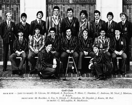 1977 Golf Team