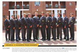 2012 Grade 8- 11 Academic Prizewinners