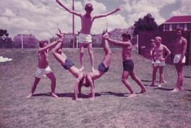 1983 St David's High School Boys at exercise