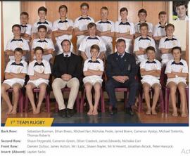 2014 1st Team Rugby - Prep