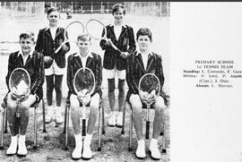 1957 Primary School 1st Team Tennis