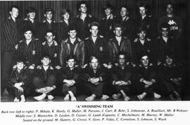 1986 A Swimming Team