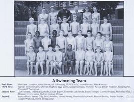 2011 A Swimming Team - Prep