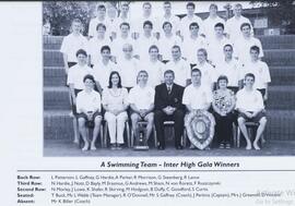 2009 A Swimming Team - Inter High Gala Winners