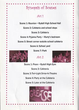 2009 Grease Musical