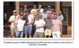 2014  MOBS Matric 1989 Reunion