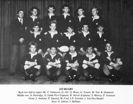 1986 Rugby First XV