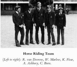 1976 Horse Riding Team