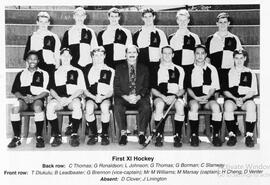 1999 First XI Hockey Team