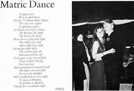 1971 Matric Dance