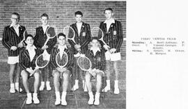 1955 First Tennis Team