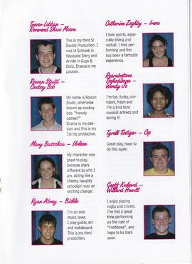 2005 Footloose The Musical. 30 March - 2 April 2005. St David's Marist Inanda in collaboration wi...