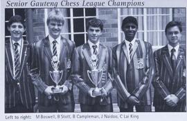 2008 Senior Gauteng League Chess Champions