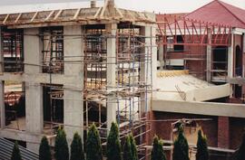 1999  Champagnat Hall under construction