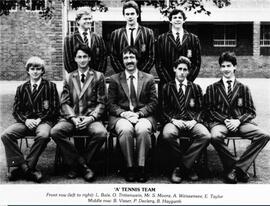 1984 Tennis Team