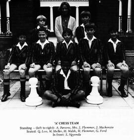 1983  A Tennis Team Junior School