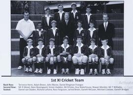 2011 1st XI Cricket Team - Prep