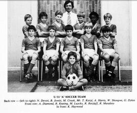 1981 U11 A Soccer Team